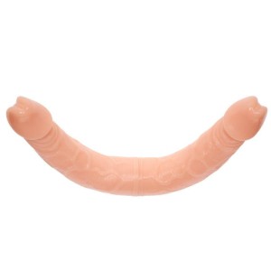 BAILE Dildo podwójne realistyczne - cielisty, 37 cm - 4