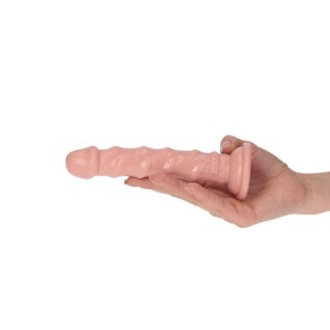 Ugo Flesh dildo realistyczne z przyssawką – 14,5 cm, miąższ, włoski smak - 1