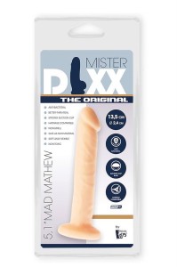 Mr Dixx dildo realistyczne z przyssawką – 13,5 cm, naturalne, ultra elastyczne - 1