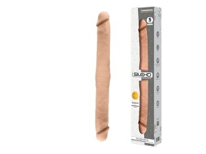 Silex D dildo podwójne realistyczne - termoreaktywny, cielisty - 3