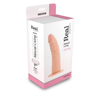 Toyz4lovers dildo realistyczne Real Rapture – 20,5 cm, biały, ultra elastyczne - 1