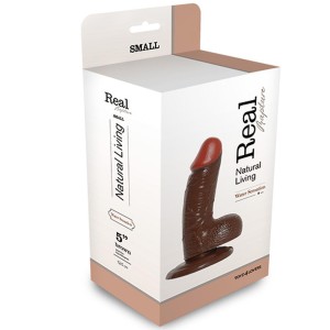 Toyz4lovers dildo realistyczne Real Rapture – 15 cm, czarne, elastyczne i miękkie w dotyku - 1