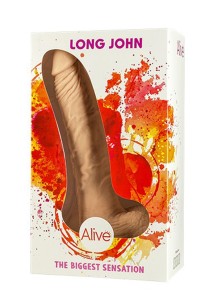 Dildo-Fantom dildo realistyczne z przyssawką – 23 cm, naturalne, z żyłkowaniem - 1