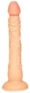 European Lover dildo realistyczne z przyssawką – 18 cm, kolorowy, z żyłkowaniem - 5