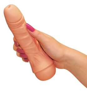 You2Toys dildo realistyczne z funkcją wytrysku – 21 cm, naturalne, giętkie z żyłkowaniem - 3