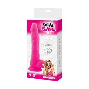 Toyz4Lovers dildo realistyczne z przyssawką – 20 cm, różowe, ultra miękkie - 1