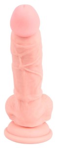Medical Silicone dildo realistyczne z przyssawką – 18 cm, naturalne, ultra elastyczne - 6