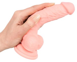 Medical Silicone dildo realistyczne z przyssawką – 18 cm, naturalne, ultra elastyczne - 7