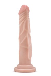 Dr. Skin dildo realistyczne z przyssawką – 19 cm, beżowe, z żyłkowaniem - 4