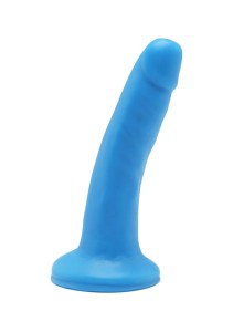 Happy Dicks dildo realistyczne z przyssawką – 15 cm, niebieskie - 1