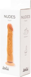 Loyal dildo realistyczne elastyczne z przyssawką – 22,8 cm, naturalne, z żyłkowaniem - 3