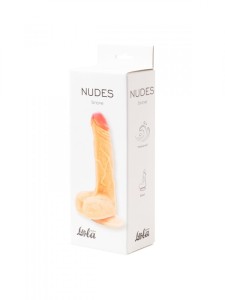 Lola Games dildo realistyczne elastyczne z przyssawką – 17,5 cm, cieliste, miękkie w dotyku - 1