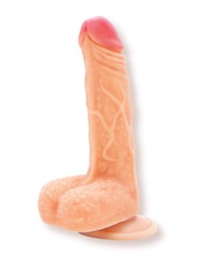 Lola Games dildo realistyczne elastyczne z przyssawką – 17,5 cm, cieliste, miękkie w dotyku - 2