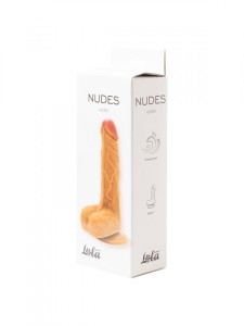 Lola Games dildo realistyczne elastyczne z przyssawką – 17,5 cm, beżowe, miękkie w dotyku - 1