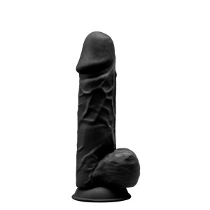 SilexD dildo realistyczne z przyssawką – 21,5 cm, naturalne, podwójna gęstość - 2