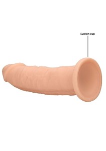 RealRock Ultra dildo realistyczne z przyssawką – 22,8 cm, imitacja skóry, termoelastyczne - 8