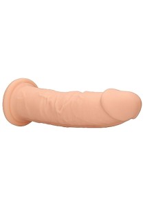 RealRock Ultra dildo realistyczne z przyssawką – 22,8 cm, imitacja skóry, termoelastyczne - 9