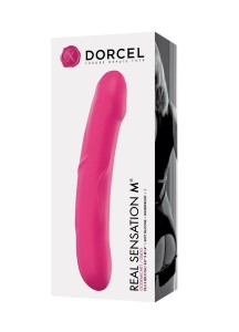 Marc Dorcel dildo realistyczne Real Sensation – 22,5 cm, różowe, wodoodporne - 4