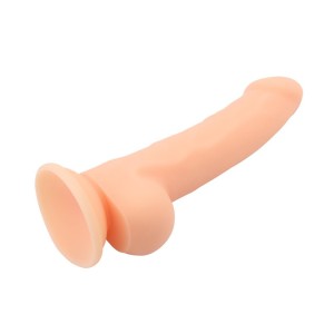 Naked Legend dildo realistyczne z przyssawką – 21 cm, naturalne, ultra miękkie - 4