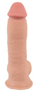 NS dildo realistyczne z ruchomą skórą – 20 cm, naturalne, ultra elastyczne - 3