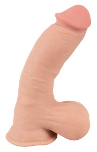 NS dildo realistyczne z ruchomą skórą – 20 cm, naturalne, ultra elastyczne - 6