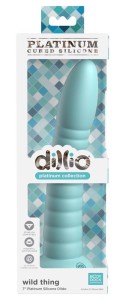 DP Wild Thing dildo realistyczne z przyssawką – 19,7 cm, turkusowe, ultra elastyczne - 5