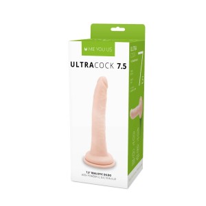 Me You Us dildo realistyczne z przyssawką – 19 cm, naturalne, ultra miękkie - 2