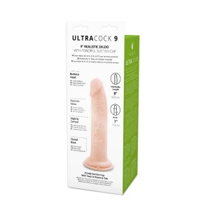 Me You Us dildo realistyczne z przyssawką – 25 cm, naturalne, ultra miękkie - 5