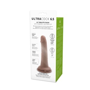 Me You Us dildo realistyczne z przyssawką – 16,5 cm, karmelowe, ultra miękkie - 5