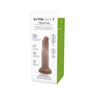 Me You Us dildo realistyczne z przyssawką – 18 cm, naturalne, ultra miękkie - 5