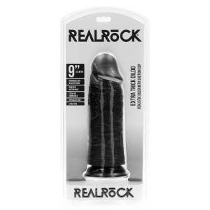 RealRock dildo realistyczne z przyssawką – 23 cm, naturalne, ultra miękkie - 2