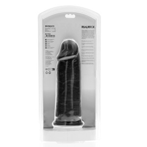 RealRock dildo realistyczne z przyssawką – 23 cm, naturalne, ultra miękkie - 3