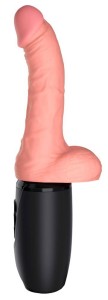KCP wibrator realistyczny z ruchem góra-dół i ciepłem - Fanta Flesh - 5