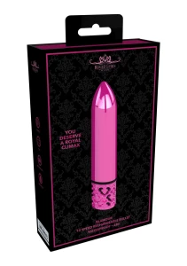 Glamour wibrator łechtaczki mocne wibracje – różowy, wodoodporny - 2