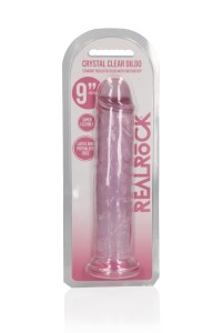 RealRock dildo żelowe – 23 cm, przezroczyste, z przyssawką - 2