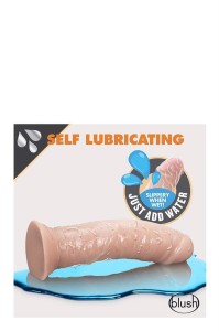 Dr. Skin dildo realistyczne samosmarujące – 20,3 cm, naturalne, z przyssawką - 3