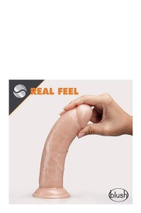 Dr. Skin dildo realistyczne samosmarujące – 20,3 cm, naturalne, z przyssawką - 5