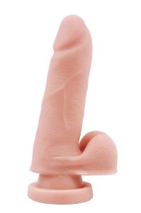 MR. DIXX dildo realistyczne z przyssawką – 14,5 cm, naturalne, dwuwarstwowe, elastyczne - 2