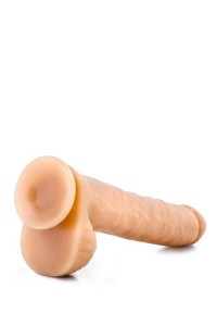 HUNG RIDER dildo realistyczne z przyssawką – 35,5 cm, naturalne, z żyłkowaniem i jądrami - 4