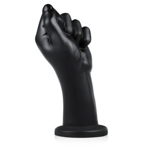 Dildo-FistCorps dildo realistyczne z przyssawką – 22 cm, czarne, wibrujące - 1