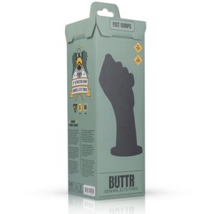 Dildo-FistCorps dildo realistyczne z przyssawką – 22 cm, czarne, wibrujące - 5