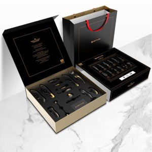 PRETTY LOVE Golden Black Couple's Set akcesoria erotyczne – 12 el. - 2