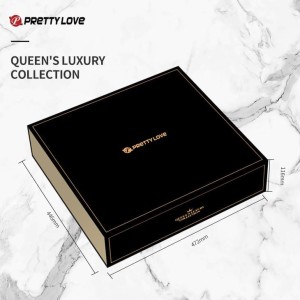 PRETTY LOVE Golden Black Couple's Set akcesoria erotyczne – 12 el. - 8