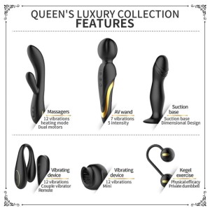 PRETTY LOVE Queen's Luxury Set akcesoria erotyczne – 6 elementów - 11