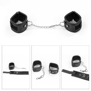 Deluxe Bondage Kit akcesoria erotyczne – zestaw BDSM, knebel 4,1 cm - 5