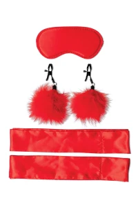Sportsheets Amor Bondage Beginner Kit akcesoria erotyczne – satynowe - 2
