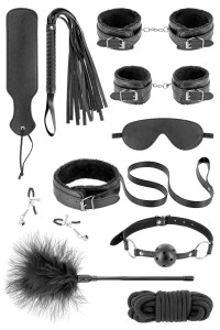 Fetish Tentation Coffret Bondage akcesoria erotyczne – 10 elementów - 1