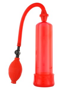 Penis Enlarger Pump pompka do penisa – czerwona, ręczna - 1