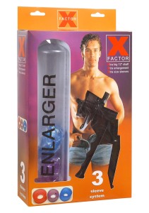 X Factor Enlarger Pump pompka do penisa – przezroczysta, 32 cm - 2