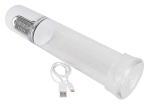 Rechargeable Pump pompka do penisa – automatyczna, USB, 20 cm - 3
